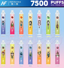 【 W倉 】INF拋棄式 7500口 鬼滅系列